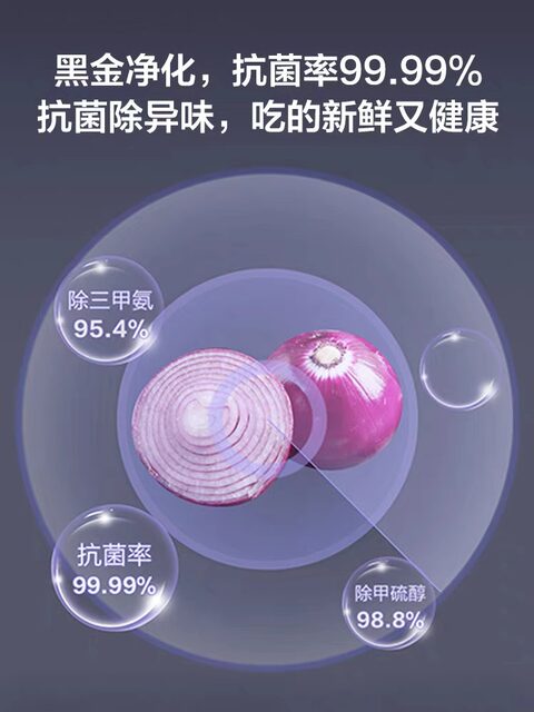 Haier BCD-468WGHFD5DSMU1 French multi-door first-level dual-frequency energy-saving variable temperature refrigerator