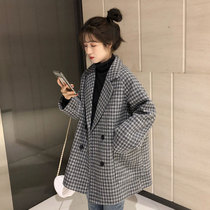 South Korea Autumn Winter New Suit Plaid Fur Coats Women Fashion Loose Temperament Retro what about the subblouses?