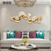 Light luxury modern metal three-dimensional barbed wire wall decoration pendant Living room sofa background wall decoration Wrought iron wall hanging