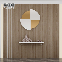 Light luxury living room dining room wall decoration Wall hanging Modern simple entrance background wall Creative Wrought iron wall decoration Wall decoration