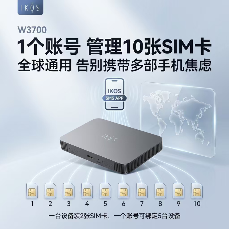Ikosw3700 Remote Sim Card Management Dual-Sim Full Network Coverage Cross-Border Number Retention Sms Forwarding Multi-Card Management Tool Ikosw3700 Remote Sim Card Management Dual-Sim Full Network Coverage Cross-Border Number Retention Sms Forwarding Multi-Card Management Tool