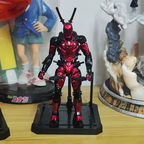Цянь Чжи Лиан Дэдпул Железный Человек Паук GK Battle 𢧐 Доу Броня Суставы Подвижная модель персонажа Модель орнамента