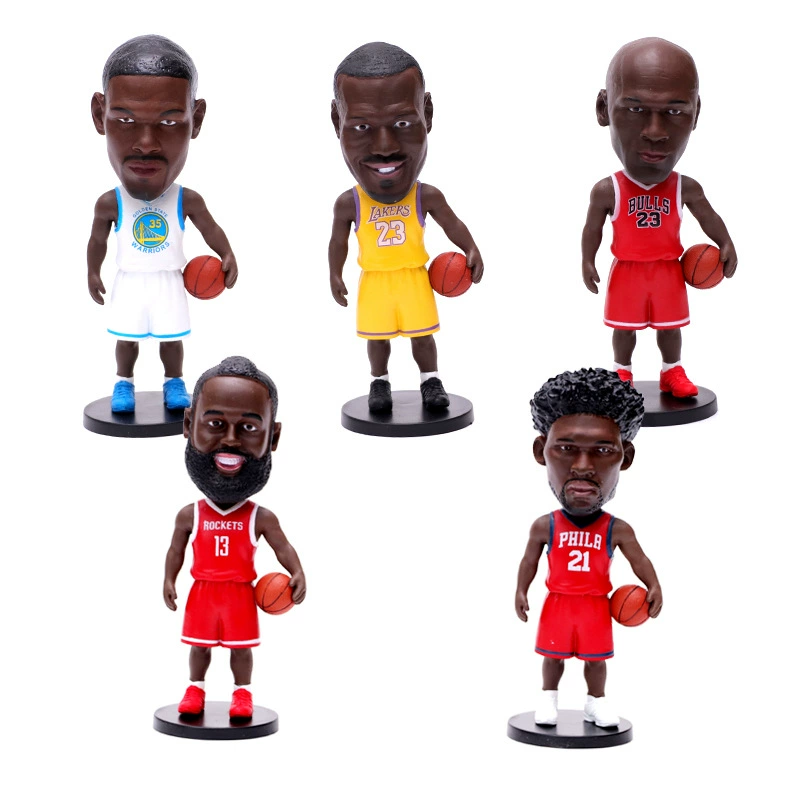 5 ngôi sao bóng rổ Jordan James Durant Harden Embiid lắc đầu hình búp bê - Capsule Đồ chơi / Búp bê / BJD / Đồ chơi binh sĩ