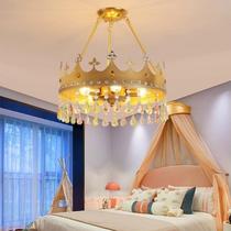 Modern Hardware Crystal Pendant Light LED Eye Protection Cre