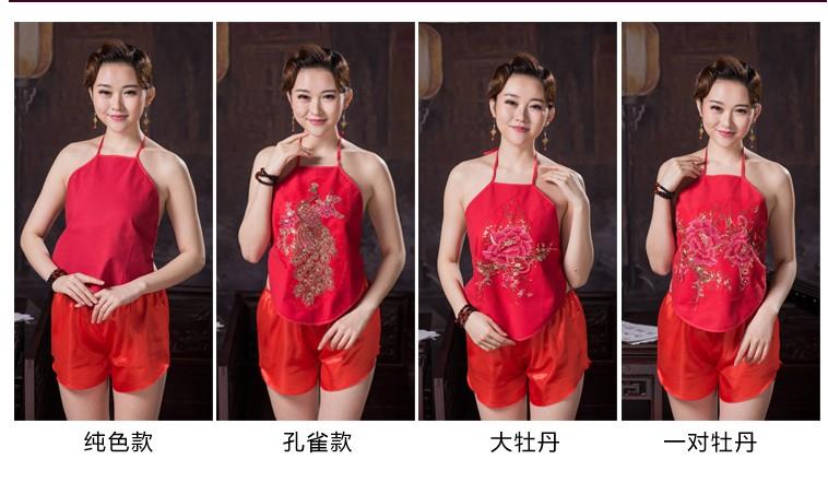 Fat lady tạp dề dành cho người lớn gợi cảm kích thước lớn béo mm cô gái cổ điển tạp dề - Bellyband quần áo ngủ