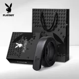 Playboy, кожаный ремень, из натуральной кожи