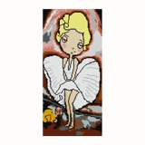 Пользовательский рисунок KTV персонаж Monroe Hepburn Glass Mosaic Puzzle Puzzle Фоновая настенная крыльца вход в гостиная