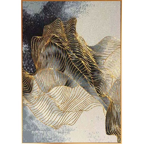 Индивидуальная точечная резка мозаики ручной работы и декоративная мозаика, подвесная фреска, фреска для входа, простая легкая роскошная мозаика в китайском стиле