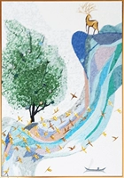 Вырежьте легкие роскошные оленя H100W70