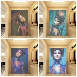 Пользовательский рисунок KTV персонаж Monroe Hepburn Glass Mosaic Puzzle Puzzle Фоновая настенная крыльца вход в гостиная