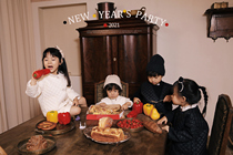 Bean a few mothers children quilted cotton drawstring vest girl baby round neck thick coat boy winter dress curls in pants tide