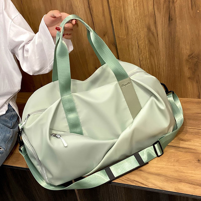 Large Capacity Travel Bag Women Hand Bag Out Fashion Luggage Bag Fitness Bag Dry And Wet Separation Swim Portable Bag