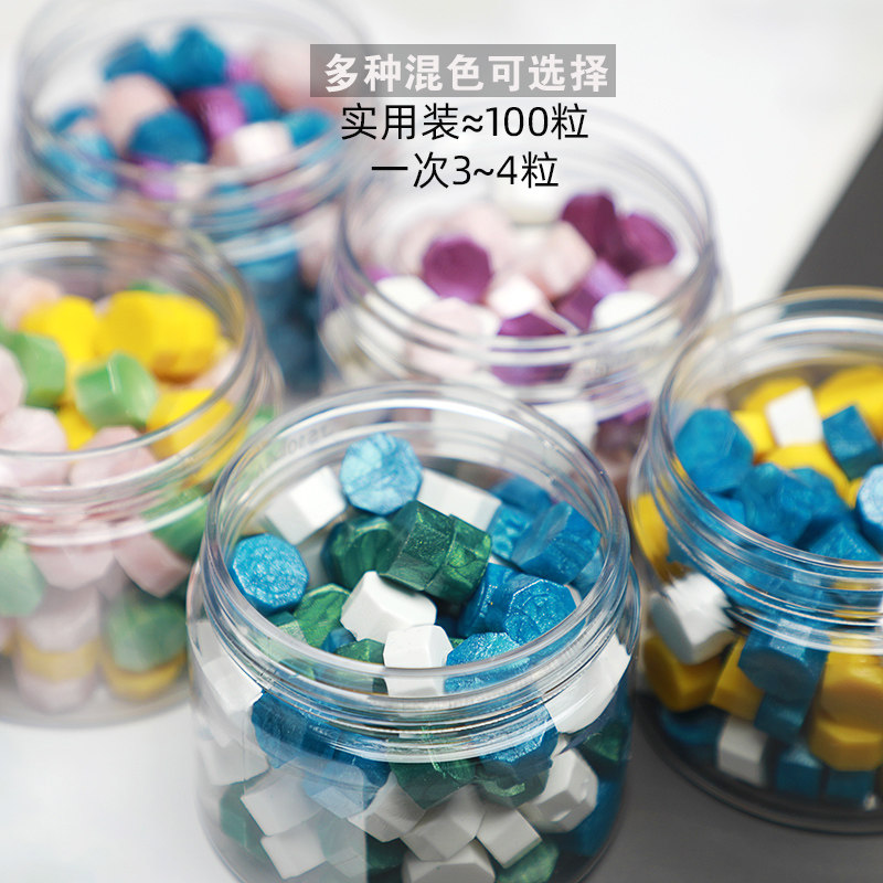 To Fish Pearlescent Fire Lacquer Wax Retro Lacquered Envelope Please Post Delight Post Seal Fire Lacquer Seal Seal Print Anise Mix Color Custom Wax Seal Grain Large Bottle 100 Grain Bottling