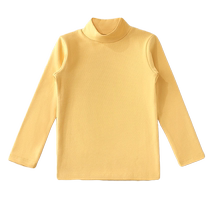 Childrens bottoming shirt girls long-sleeved T-shirt babys autumn style pure cotton top spring and autumn girls inner cotton sweater