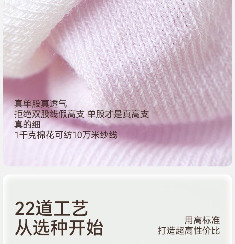 【100%棉】女童袜子夏季薄款纯棉透气网眼袜儿童女宝秋季宝宝童袜 — 9