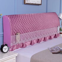 Headboard hood headboard cover dust cover 1 2m 1 5m 1 8m 2m 2 2m Garcotton thickened