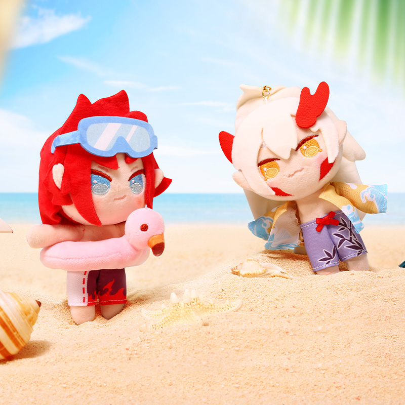 onmyoji Yin and Yang Division Beach Hop-plush pendant YYS net Easy game Official perimeter