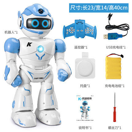 Robot Toy Intelligent Dialogue Children's Educational Early Education Dancing Talking Little Girl Boy Remote Control Robot