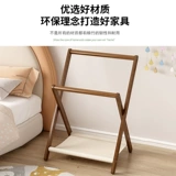 Вешалка для одежды напольная для детской спальни, современная простая прикроватная одежда, артефакт ночью, интернет-знаменитости, складная маленькая вешалка для одежды