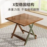 Простой портативный стульчик для кормления для домашнего использования из натурального дерева для еды для стола