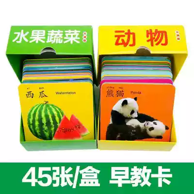 Autistic children training toys rehabilitation materials cognitive teaching aids memory card autism baby pictures early education