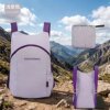 Outdoor travel foldable backpack, water-repellent and ultra-light