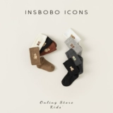 Детские носки, демисезонные цветные гольфы, с медвежатами, с вышивкой, средней длины