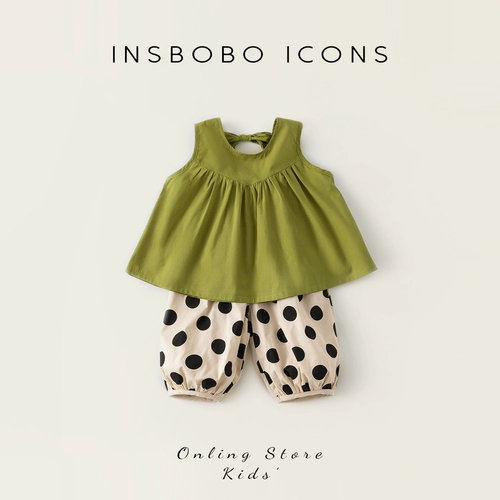 Комплект, детская летняя одежда, детская одежда, популярно в интернете