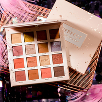 INS Super Fire Marble 16 Color Eye Shadow Plate Matte Pearlescent Earth Polarizing Peach Blossom Makeup Net Red Unicorn