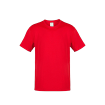 Ansery short-sleeved cotton T-shirt cultural shirt short-sleeved T-shirt clothes red 13609