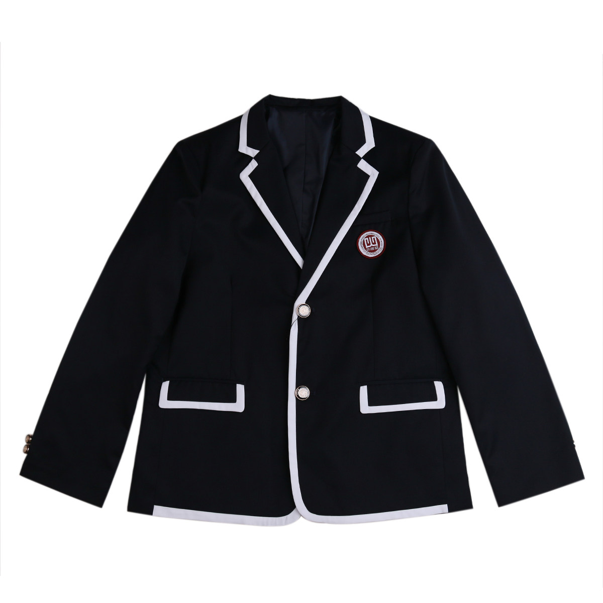 Jiangbei Foreign Languages School Primary School Department Authentic Dress School Suit Long Sleeve Shirt West Suit Jacket Long Pants Fur Vest