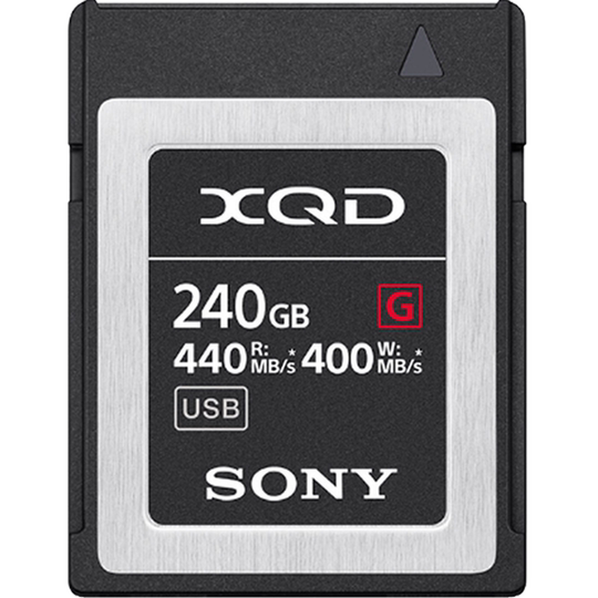Sony 240G XQD memory card 440M/s for FS7 professional camera Nikon D850 SLR camera