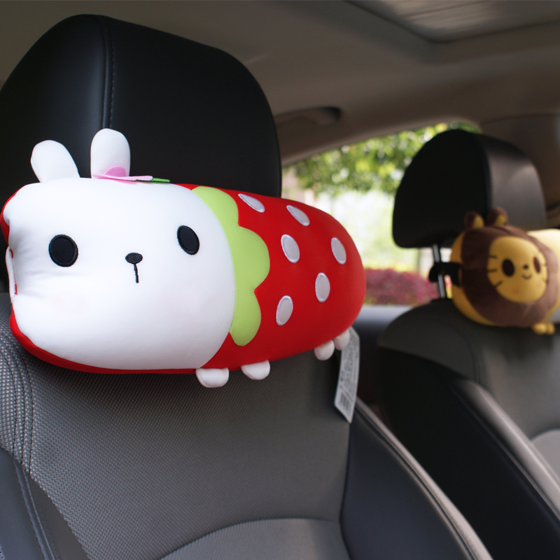 Car Pillow Neck Pillow Cartoon Cute Animal Particle Car Neck Pillow Pillow Car Seat Pillow Car Pillow