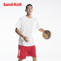 2021 summer new mens sports T-shirt short sleeve mens running basketball training T-shirt loose breathable quick dry summer