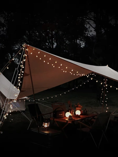 Дорожный хлопковый навес для кемпинга, портативная палатка, система хранения, увеличенная толщина