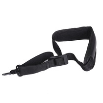 Saxophone strap instrument strap neck strap thickened leather adjustable blowpipe strap comfortable and breathable