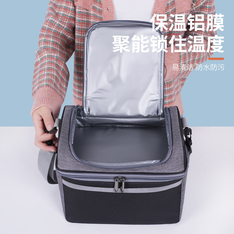 如何挑选一款简约时尚且实用的大容量双层保鲜冰包?-便当包-淘宝百科网