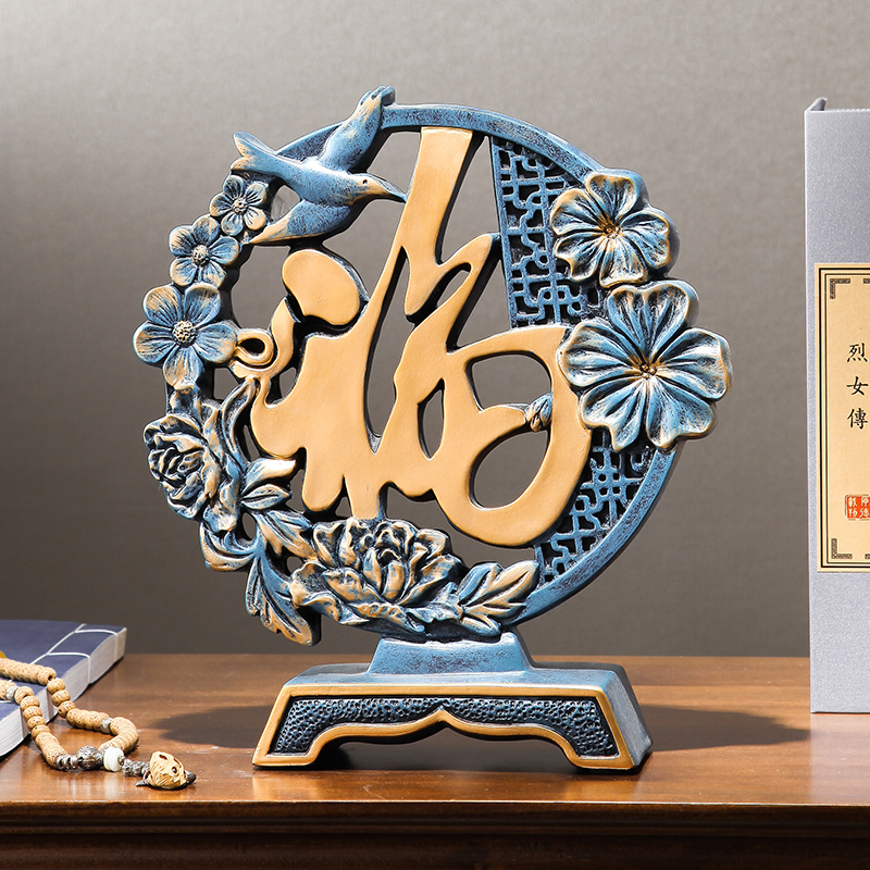 New Chinese Pendulum Pieces Living Room Wine Cabinet Decorations Modern Light Lavish Moving Gifts Jo Relocating New Residence Gift Ideas Home