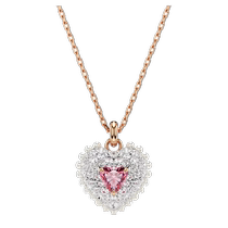 (self-employed) Swarovski Swarocene Chihyperbola sends girlfriends heart-shaped chain pendant new