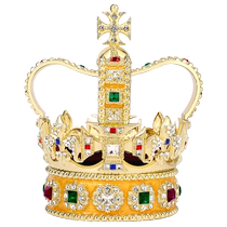 (самозанятые) PICALS Первый Аксессуар Коробка Upmarket Edward Crown ornament содержащая шкатучные украшения