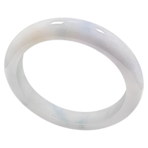 (Self-operated) Qianyu Shiguang Burmese natural A-grade jade with moist and light flowers fresh elegant and delicate jade bracelet