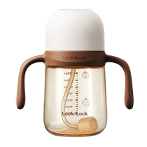 (Self-Employed) Lebuckle Lebuckle School Drinking Cup Baby Straw Cup One Year Old Childrens Water Cup Baby Milk Bottle Drink Water Cup