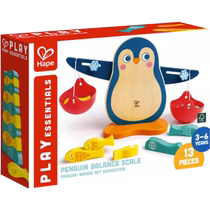 Hape small penguin scales childrens toy mathematical scale enlightenment digital plus subtraction number baby puzzle