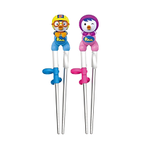 (Self-Employed) Pop Music Children Chopsticks Stainless Steel Training Chopsticks 2-3-6 Year Olds Study Chopstick Assisted Exercises