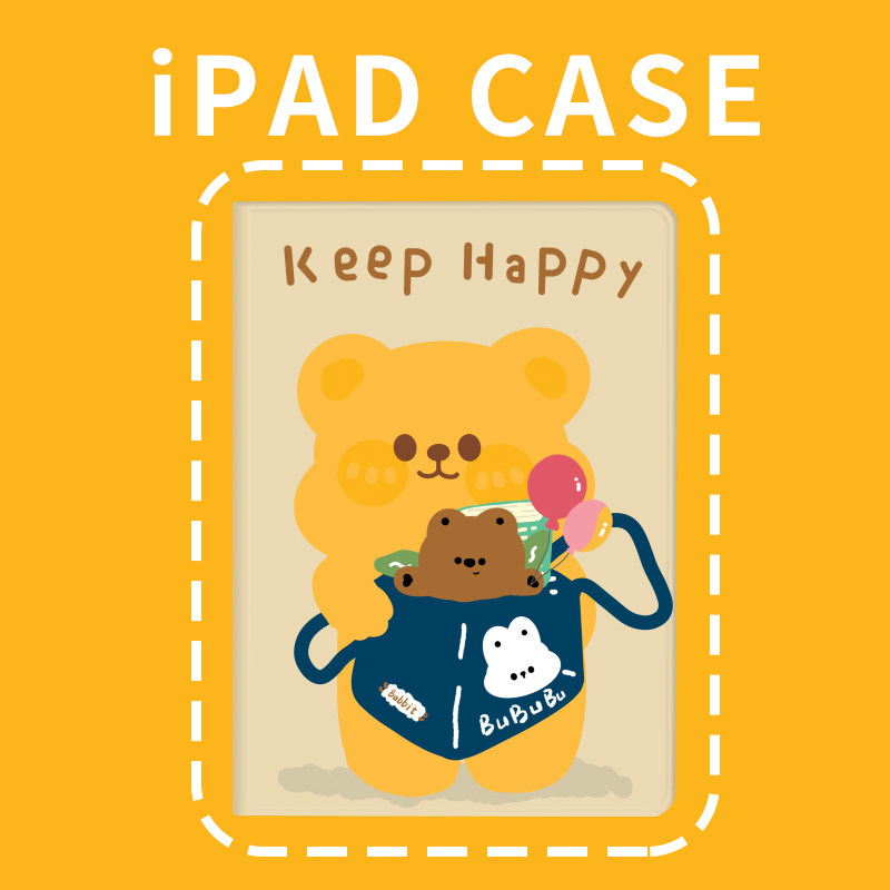 Suitable for ipad protective sleeves air3 cute 10 5 inch with pen slot 2020 new pro11 Book style air4 Softshell flat 10 2 inches ipad8 Generation 10 