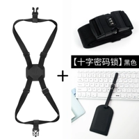 Эластичный пакет, багажная бирка, черный комплект