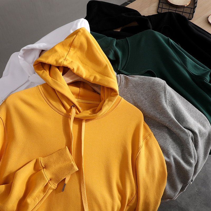 Great Love U Home Trial Dressing Room Spring Autumn Gake Heavy Fashion Brief Pure Color Sports Casual Lianhood Sports Jersey Jacket Man