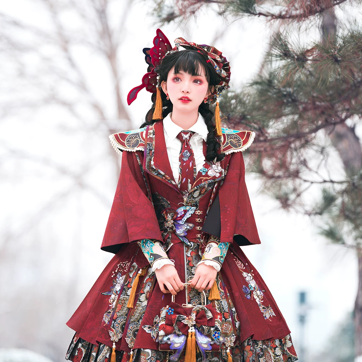 Классическая юбка, платье, Lolita Jsk, стиль Lolita