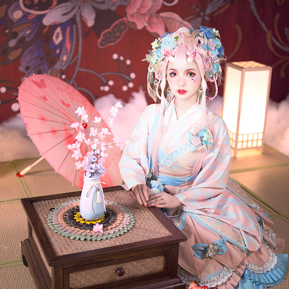 优派瑞山海和泉粉洛丽塔洋装:穿出花嫁气质,樱花季的梦幻选择!-lolita洛丽塔连衣裙-淘宝好物网