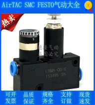 PISCO micro pressure relief valve pressure reducing valve RVUM6-6 RVUM4-4 LRMA-QS-6 LRMA-QS-4